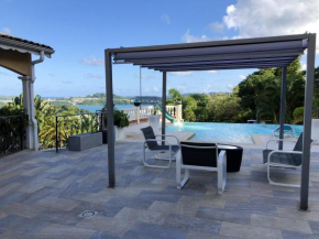 Maison de 2 chambres avec vue sur la mer piscine partagee et jardin clos a La Trinite a 2 km de la plage